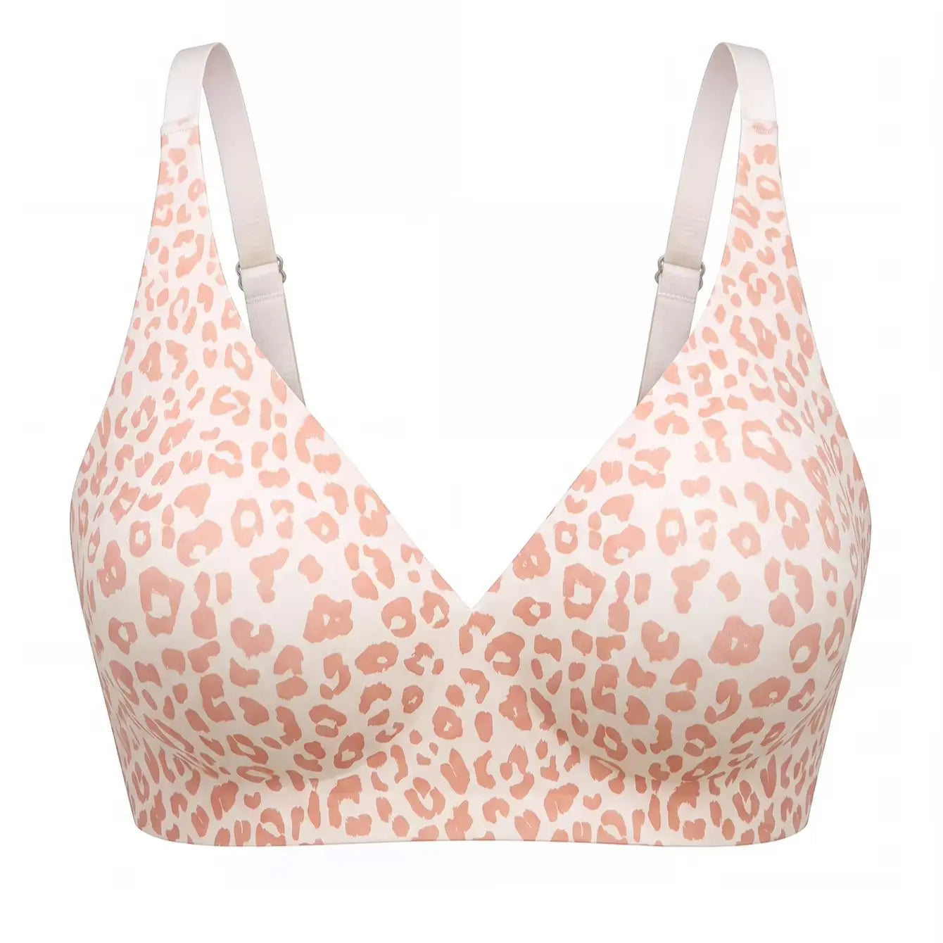 Seamless Jelly Bra for Women Soft Support Wireless No Trace Push Up Comfortable Yoga Daily Wear Brassiere Adjustable Straps